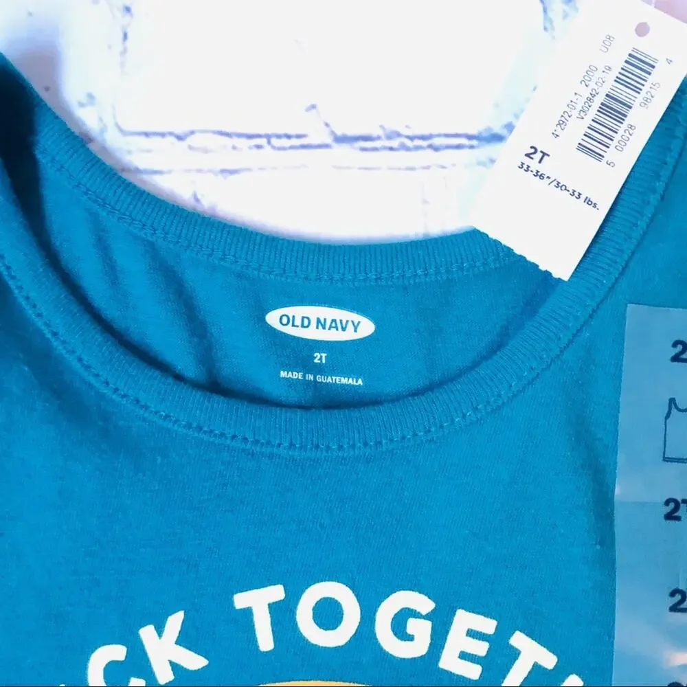 Old Navy Baby Graphic Sleeveless Tank Sz 2T
